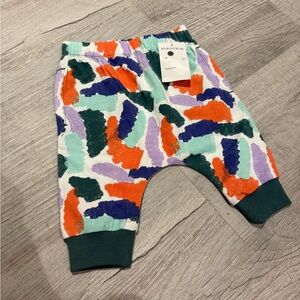 Nordstrom NWT Open Edit Baby multi Patterned Harlem joggers size 6m